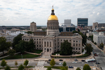 Georgia state capitol building.