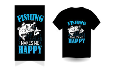 T-Shirt Fishing Theme.