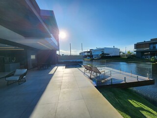 Obraz premium casa de praia de luxo