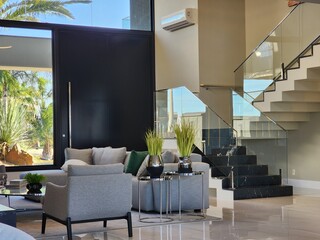 sala de estar de luxo