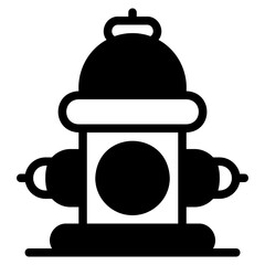  Hydrant , glyph icon