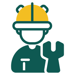  Builder, duotone icon