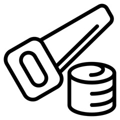  Saw, outline icon