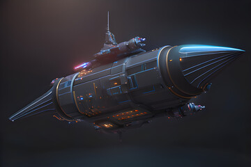 Obraz premium a spacecraft, Generative AI