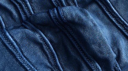 Naklejka premium ジーンズ生地の背景 Generative AI