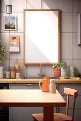 Frame Showcase in Stylish Ambience, generative, ai