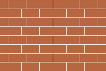 Obraz premium Red brick wall seamless background