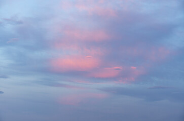 Fototapeta premium 夏の夕空風景