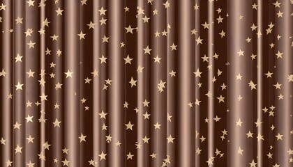 background with golden stars brown star