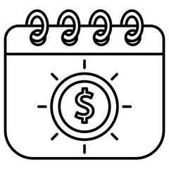 economy calendar icon