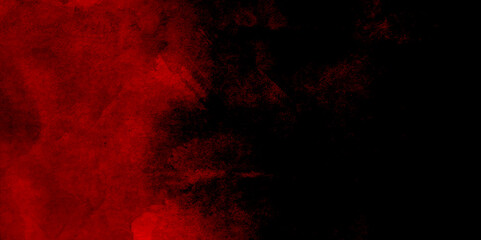 Red steam on a black background. Copy space.