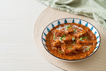 chicken tikka masala spicy curry meat food