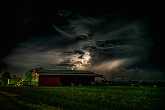 Storm over the Farm Goochland, Virginia