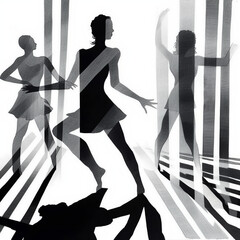 遊び心のある影18:AI生成