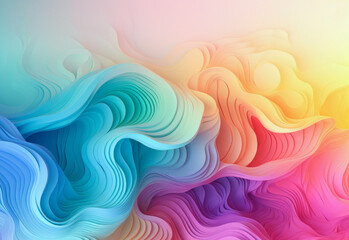 Obraz premium abstract pastel colorful background