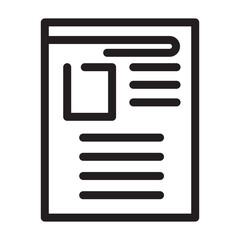 Document outline icon