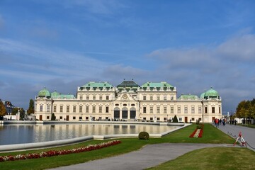 Fototapeta na wymiar belvedere palace