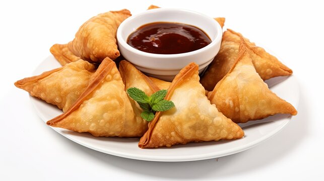 Deep fried samosas, generative ai