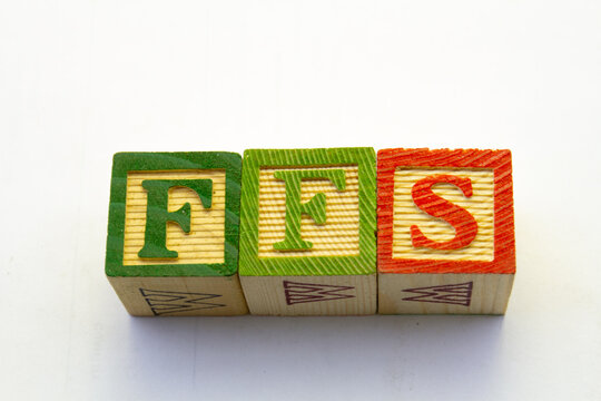The term ffs visually displayed on a clear background with copy space
