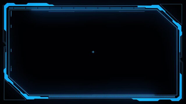 HUD display screen frames, info boxes and UI interface of future technology, modern user interface elements, hud control panel. High tech screen digital hologram window, gaming menu cyber monitoring