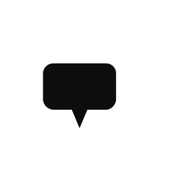 Naklejka premium Comment icon vector. Chat, conversation icon symbol
