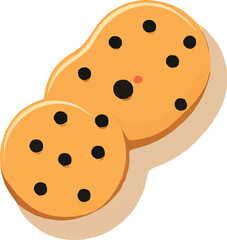 Delicious Dessert Delight, Cookie, Biscuit, Gingerbread and Cream