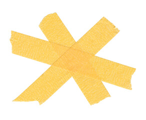 glued duct tape symbol isolated