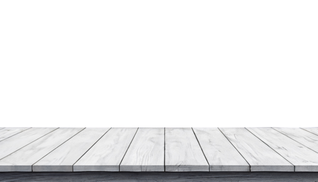 empty wooden table on floor for product display scene background