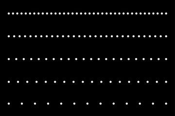 A set illustration of a cut line cut with scissors along the dotted line.