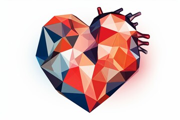 Diverse and Unique Minimalistic Sleek and Defined Heart Design Graphic