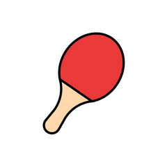 ping pong racket icon