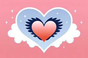 Diverse and Unique Minimalistic Sleek and Defined Heart Design Graphic