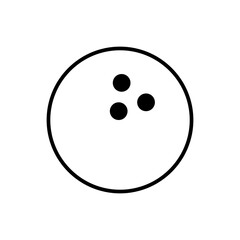 bowling ball icon
