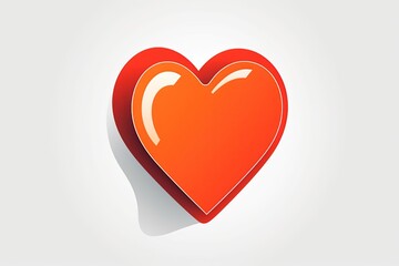 Diverse and Unique Minimalistic Sleek and Defined Heart Design Graphic