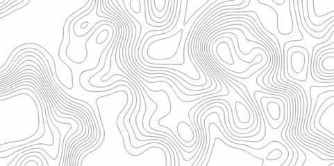 Fototapeta premium Topographic map and landscape terrain texture grid. Terrain map. Contours trails, image grid geographic relief topographic Cartography Background monochrome image. 3D waves Marble texture with pattern