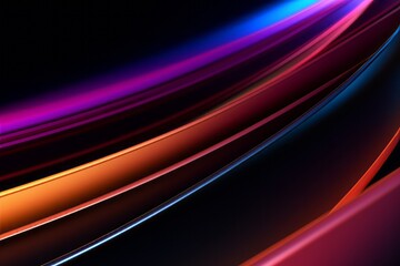 Dynamic Colored Lines Gradient Abstract Background