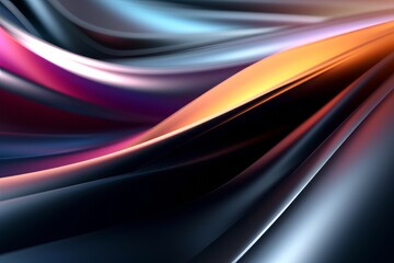 Dynamic Colored Lines Gradient Abstract Background