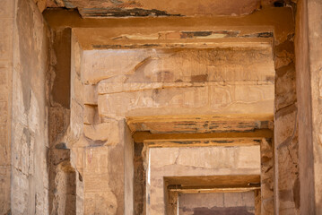 Fototapeta na wymiar Templos de egipto a orillas del templo nile kom ombo magnífico templo de la época de la ptolomeia