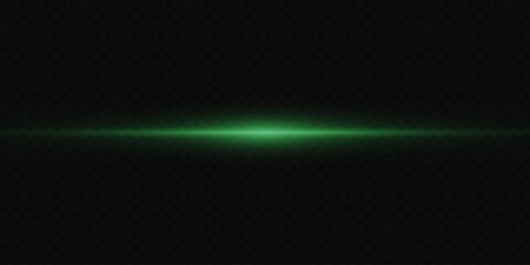 Line of light. Magic glow, particles of light, sparks. Luminous line. On a transparent background.