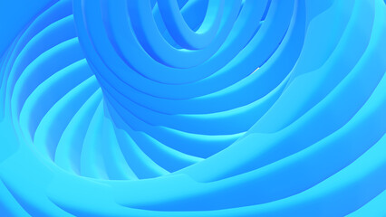 Blue background stripes 3d wavy pattern, elegant abstract striped pattern wallpaper.