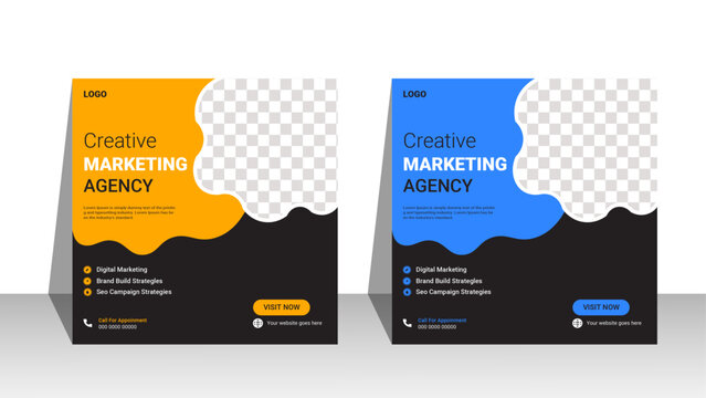 A highly Corporate Social Media Marketing design template suitable for advertising your business to increase your customer. Besides that, you can use it all Corporate related business.