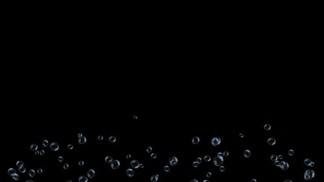 Underwater bubbles cloud Animation backgrounds. fizzing air bubbles. Champagne. Realistic fizzy drink. Soda pop. fizzy bubbles. sea, aquarium. Fizzy pop and effervescent drink. Abstract fresh soda.