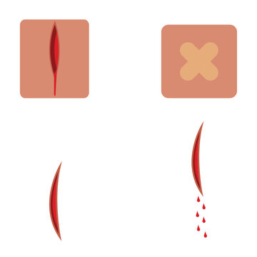 wound icon vector
