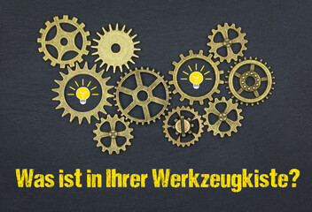 Was ist in Ihrer Werkzeugkiste?	