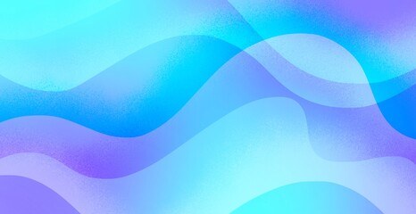 鮮やかなネオンカラーと光のノイズが美しいグラデーション背景, クリーンでスタイリッシュな水のアブストラクトなイメージ