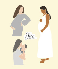 Women vector illustration