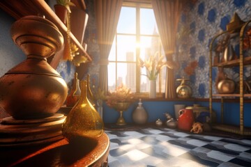 Fototapeta premium Magic Realism Ambient Backdrop