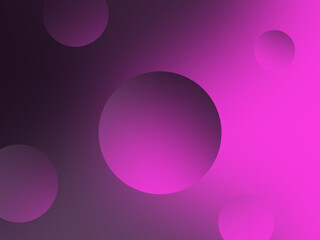 Gradient circle abstract ppt background