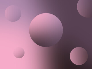 Gradient circle abstract ppt background