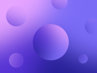 Gradient circle abstract ppt background